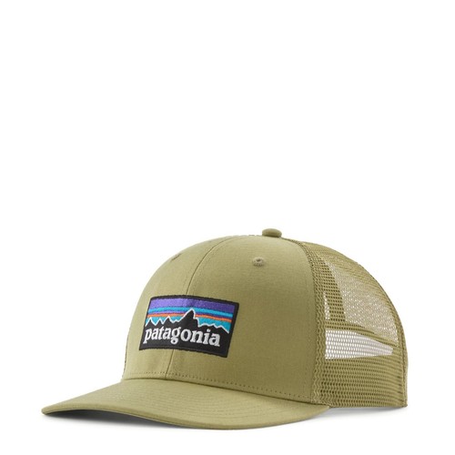 Patagonia logo trucker hat - p-6,